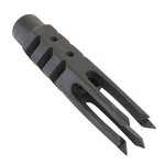 Tiger Rock Zombie Slayer Muzzle Brake Jam Nut Incl. AR-10/LR-308 4in Black Small