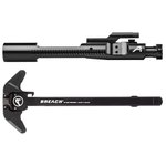 Aero Precision AR15 BREACH Ambi Charging Handle with Large Lever, 5.56 Black Nitride BCG Bundle