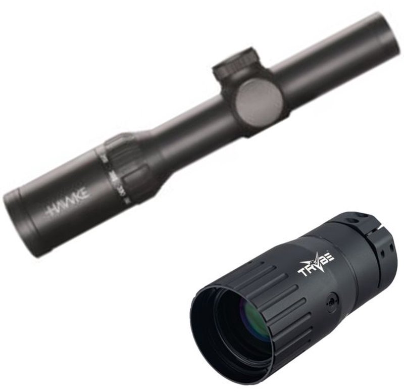Hawke Sport Optics 1-5x24mm Rifle Scope 30mm Tube Second Focal Plane