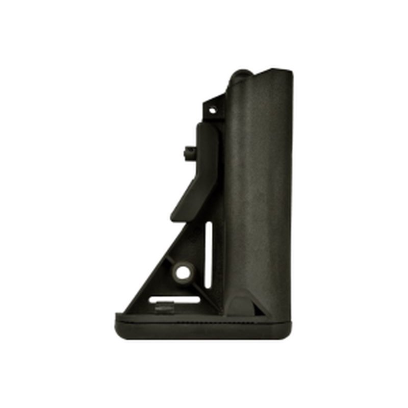 B5 Systems SOP1097 Enhanced SOPMOD Stock OD Green Synthetic for AR-15/M4 with Mil-Spec Receiver Extension, Quick Detach Mount (Tube Not Included)