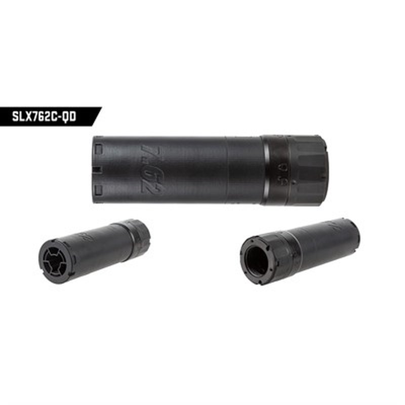 Sig Sauer SLXC 7.62mm Inconel QD Clutch-Lok Compact Suppressor - Black