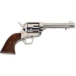 Colt Single Action Army 45 LC Nickel 5.5 Inch Walnut Revolver