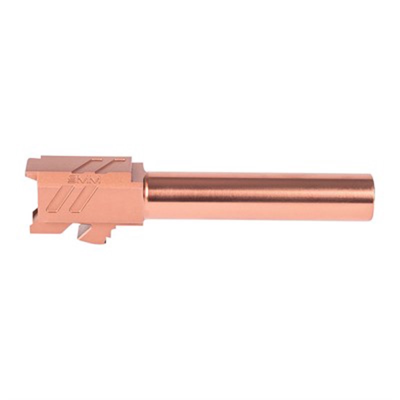 ZEV Pro Match G19 9mm Barrel 4.02in 1:10 Twist Non-Threaded PVD Bronze