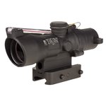 Trijicon ACOG, 3X24mm, Dual Illuminated Red Horseshoe/Dot 223/55 Grain, Includes Q-LOC Mount, Black