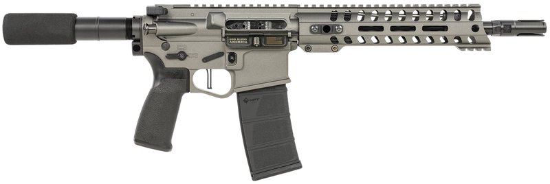 Patriot Ordnance Factory Minuteman Pistol 5.56 NATO 10.5in Tungsten Semi-Auto