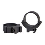 Warne Maxima Horizontal PA Rimfire 30mm High Rings 3/8 Dovetail Matte Black
