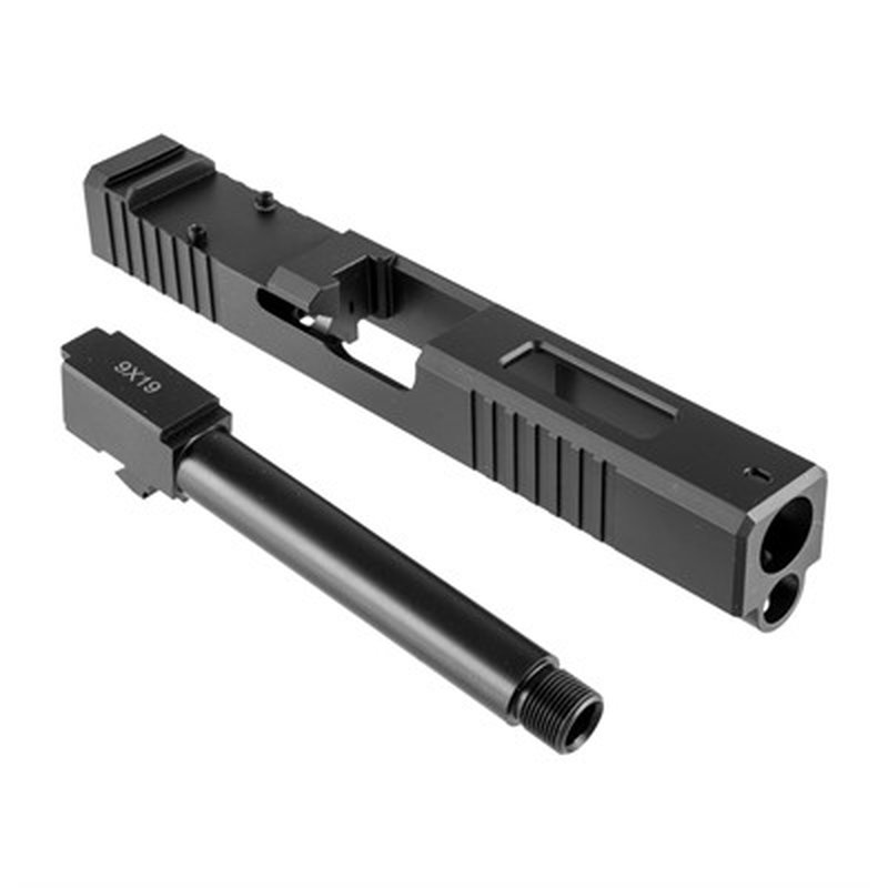 Brownells Glock 19LS RMR-Ready Extended Slide & 9mm Threaded Barrel Kit