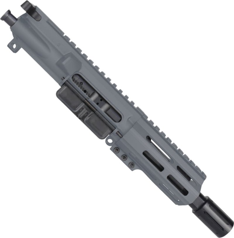 ABC RIFLE COMPANY AR-15 .223 Remington/5.56x45mm NATO Micro Pistol 5in Barrel M-LOK Handguard Upper Receiver w/BCG And Charging Handle