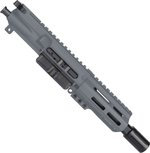 ABC RIFLE COMPANY AR-15 .223 Remington/5.56x45mm NATO Micro Pistol 5in Barrel M-LOK Handguard Upper Receiver w/BCG And Charging Handle