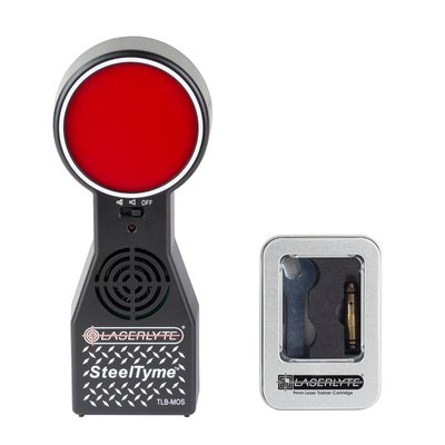LaserLyte Steel Tyme 9mm Laser Trainer Cartridge Kit (Red) 1215345