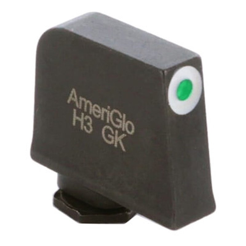 AmeriGlo GL-112-365 Fixed Front Tritium Sight for Glock - Green/White