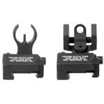 Troy Ind Micro BattleSight Set HK Front & Round Rear Sights, Aluminum Black