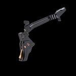 Tyrant Designs I.T.T.S Aluminum Trigger for Glock Gen 3/4 Black/Gold