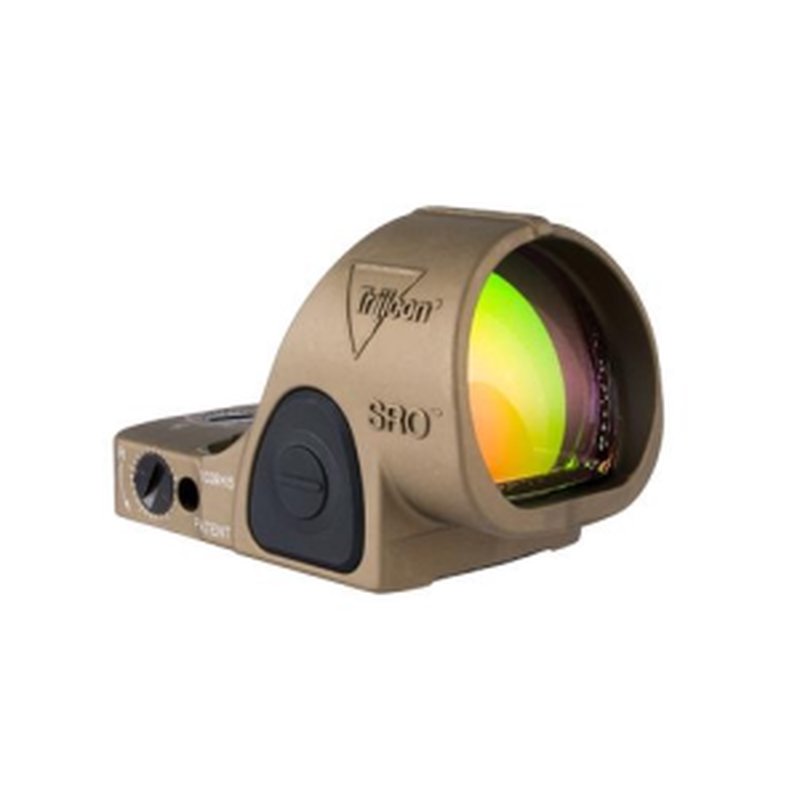 Trijicon SRO 5.0 MOA Red Dot Sight Coyote Brown Anodized