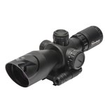 Firefield Barrage Rifle Scope - 2.5-10x40mm Red Laser Mil Dot Reticle Black Matte