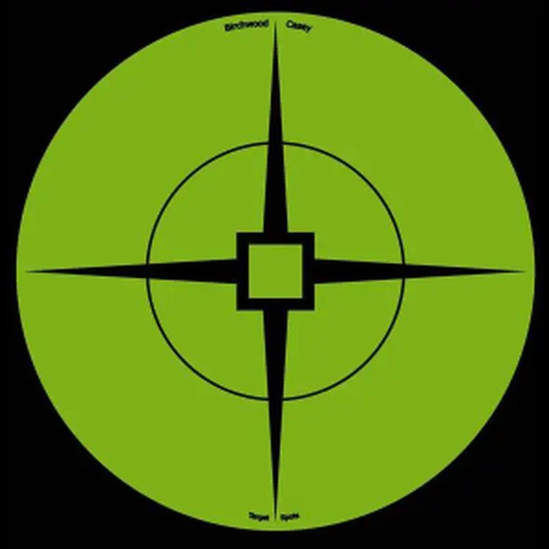 Birchwood Casey 33936 Target Spots 6" Crosshair Adhesive Paper 10-Pack