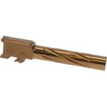 Rival Arms RARA20S201C Precision V1 Drop-In Barrel 9mm Luger 4.25" Bronze PVD Finish 416R Stainless Steel Material for S&W M&P (Except for M2.0)