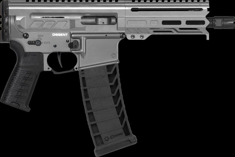 CMMG Dissent 9mm Pistol AR-15 MK4 6.50 Inch Barrel 33 Round