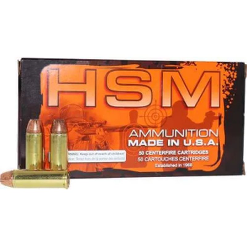 HSM .44 Rem Mag Hornady HP-XTP 300gr Ammunition 50-Pack