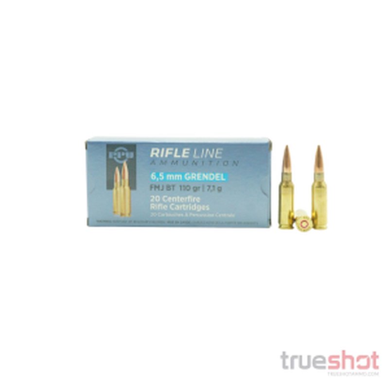 Prvi Partizan PPU 6.5 Grendel FMJBT 110 Grain Ammunition