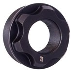 Rugged Suppressors Fixed Mount 5/8x24 Obsidian 45 and 9 Fixed Barrel Adapter OF003