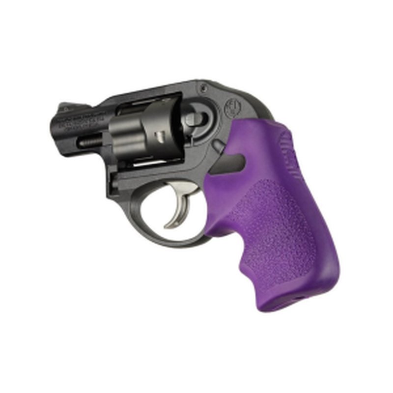 Hogue LCR Finger Groove Rubber Tamer Cushion Grip Purple