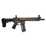 LWRC SIX8-A5 6.8 SPC Pistol 10.5 Inch 1:7 1/2x28 Patriot Brown SBA3