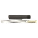 LBE Unlimited AR15 Mil Spec Buffer Tube Kit w/ Buffer Tube Castle Nut and Lock Plate Black