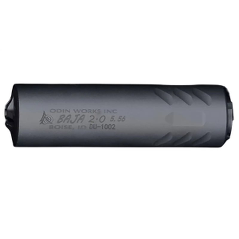ODIN Works BAJA 2.0 5.56 Suppressor 1/2-28 Direct Thread Black Cerakote