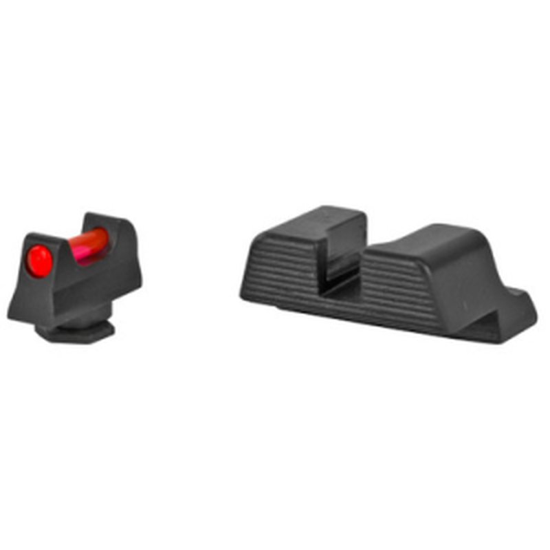Trijicon Fiber Sight Set for Glock 42/43 Front Fiber Blade Rear U-Notch