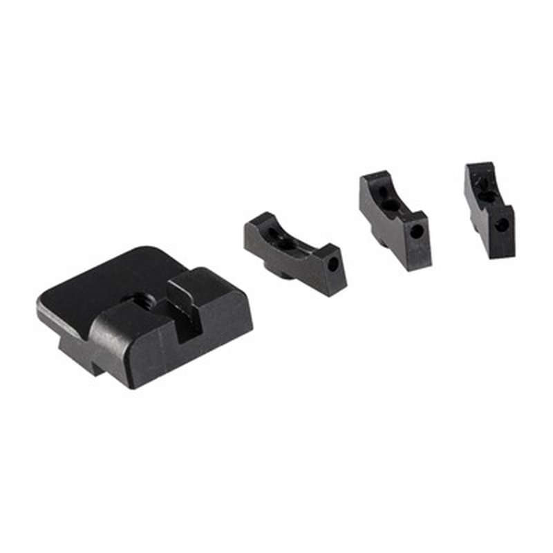 Brownells Glock Sight Set Family Pack - Standard Front Sights + Fiber Optic Rods