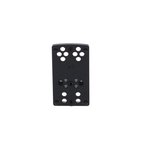 TRUGLO TG8950M1 Red Dot Mount for S&W M&P Pistols – CNC Optic Adapter Plate – Nitride Finish