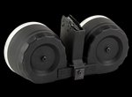 KCI USA KCIMZ067 100-round AK Drum Magazine 5.56 NATO/.223 Rem Black