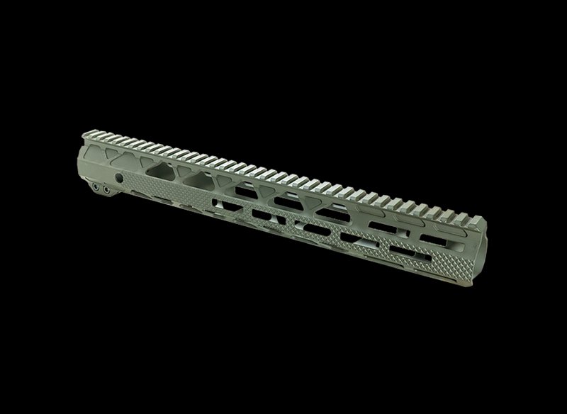 Timber Creek Outdoors Greyman 10in M-LOK AR-15 Handguard Billet Aluminum G10HGF