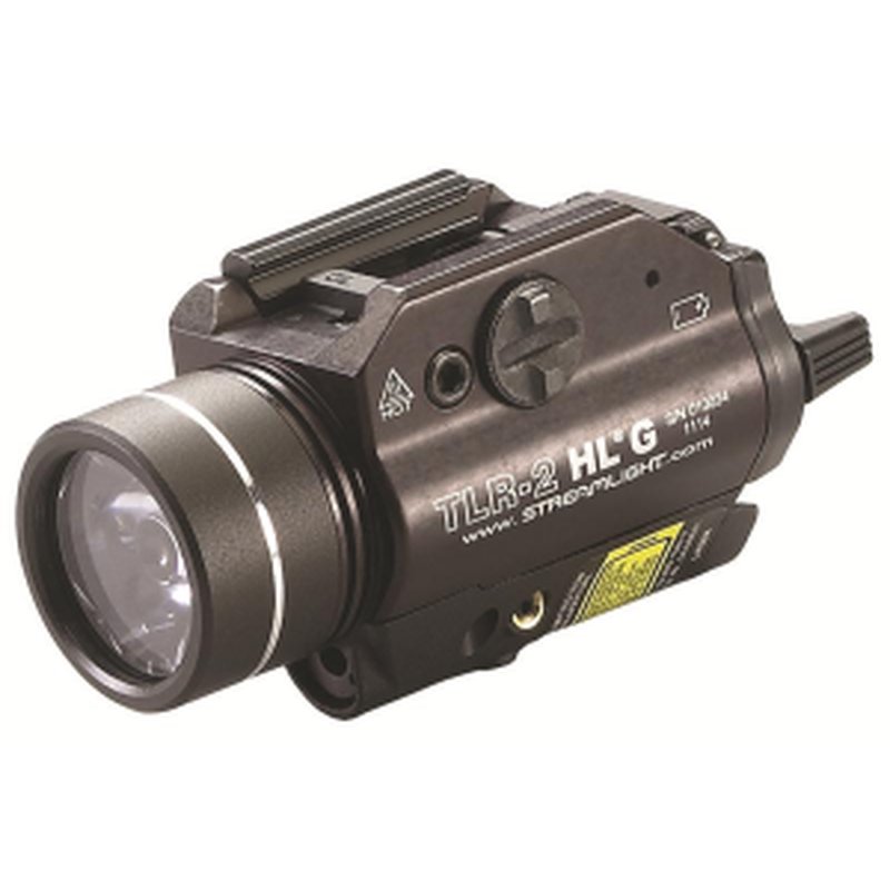 Streamlight TLR-2 HL G Rail Mounted Flashlight with Green Laser