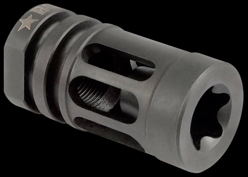 Bravo BCMGunfighter Mod 0 5.56 Compensator 1/2-28 Stainless Black Nitride