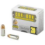 Corbon Self Defense 9mm+P Jacketed Hollow Point 115gr JHP Ammo