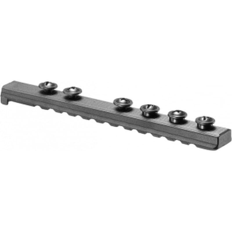 FAB Defense FXUPRB UPR Universal Picatinny Rail 6.10" Matte Black Polymer