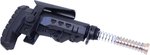 Guntec USA AR-15 Multi Point Modular Stock With Adjustable Cheek Riser GT-MPM-R Black
