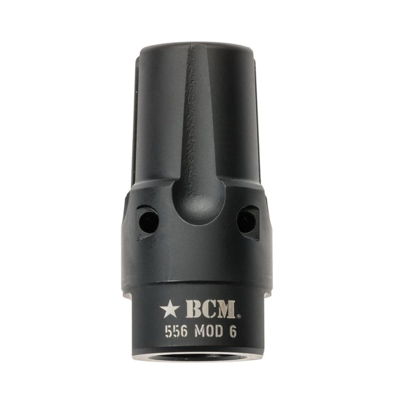Bravo Company Mod 6 Compensator 1/2-28, Black