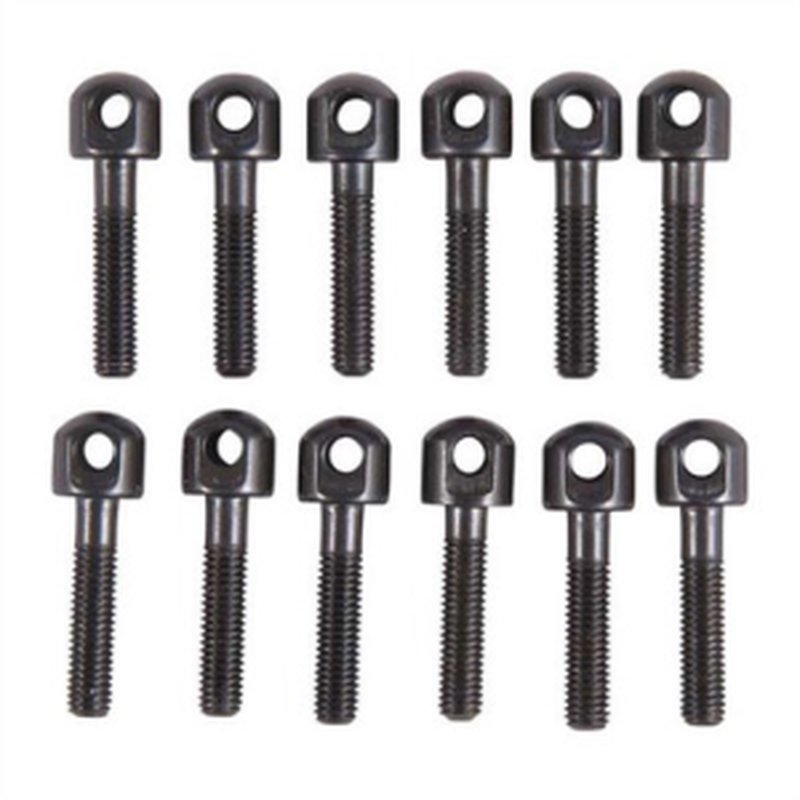 Uncle Mikes 10-32 x 7/8" Dome Sling Swivel Studs (12-Pack)