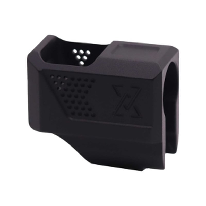 True Precision Inc TPG43CMPBL True-Lock Ultimate Compensator Black Type 3 Hard Anodize 7075 T6 Aluminum Compatible w Glock 43/43X/48