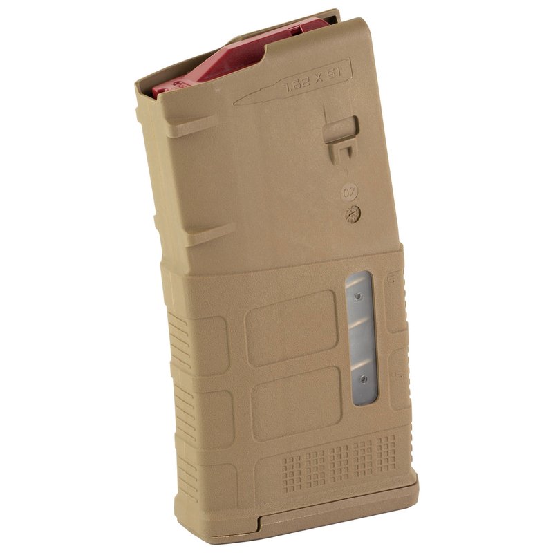 Magpul PMAG 20 LR/SR Gen M3 Window Magazine 7.62x51 NATO 20-Round