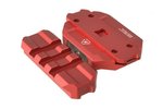 Strike Industries R.EX Riser - Low Profile Lightweight Riser for AR Platforms Red One Size