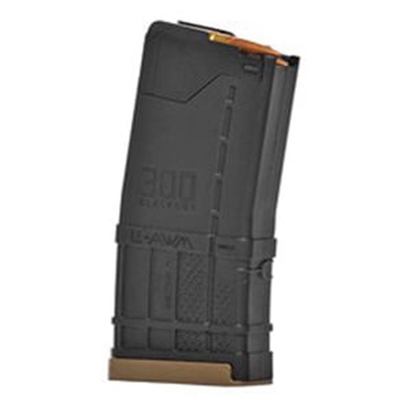 Lancer L5 Advanced Warfighter .300 Blackout 20 Round AR-15 Magazine, Black - 999-000-4280-05