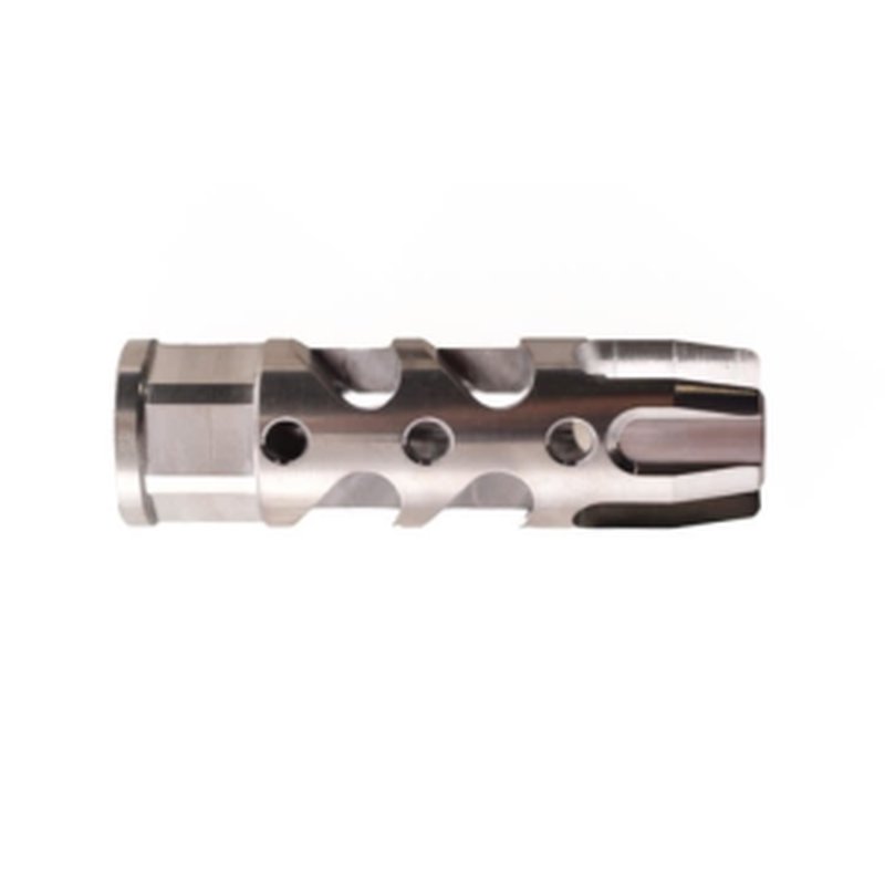 Fostech .30 Cal AR-15 Strake Brake - Stainless Steel - 2508-SS-30