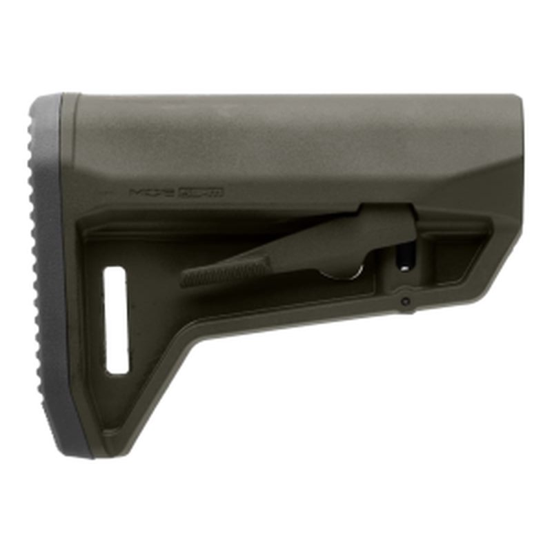 Magpul MAG1242-ODG MOE SL-M Carbine Stock OD Green Synthetic for Mil-Spec AR-Platform