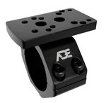 ADE Advanced Optics 30mm/1in Piggyback Universal Fit Red Dot Riflescope Ring HM9 Base/Mount Type: Top Mount, Ring Height: 1.5 in, Tube Diameter: 30 mm, Ring Quantity: Single, Color: Black