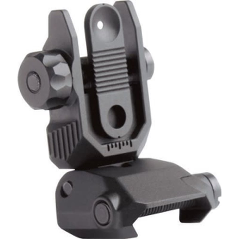 Defiance DAPRSBL00 AR15 Rear Flip Up Sight Poly