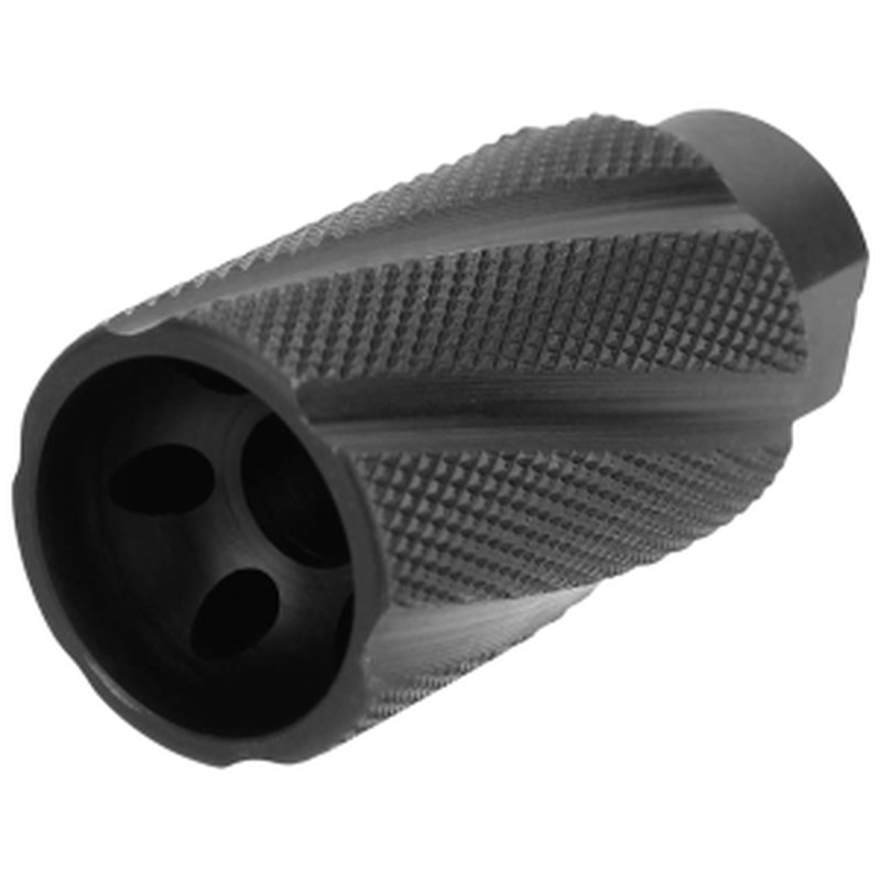 AR-STONER Knurled Linear Muzzle Brake 1/2-36 Thread AR-15 9mm